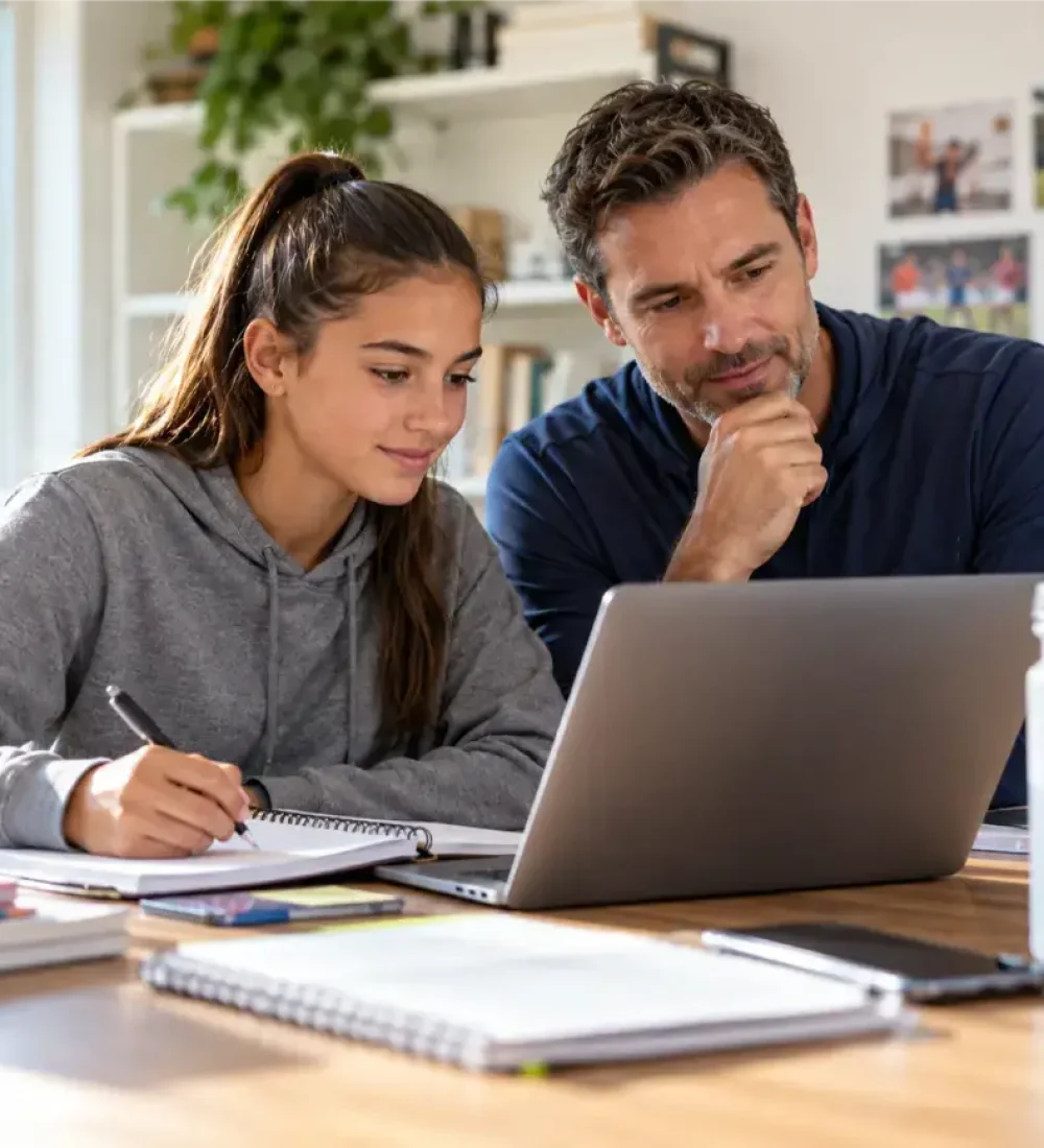 Canadian student-athlete and parent planning the U.S. college recruiting process